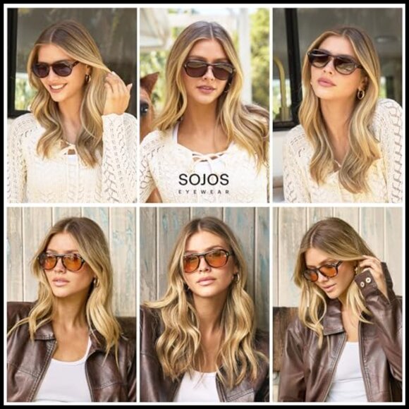 Retro Polarized Aviator Sunglasses with UV400 TAC Lenses main image 7